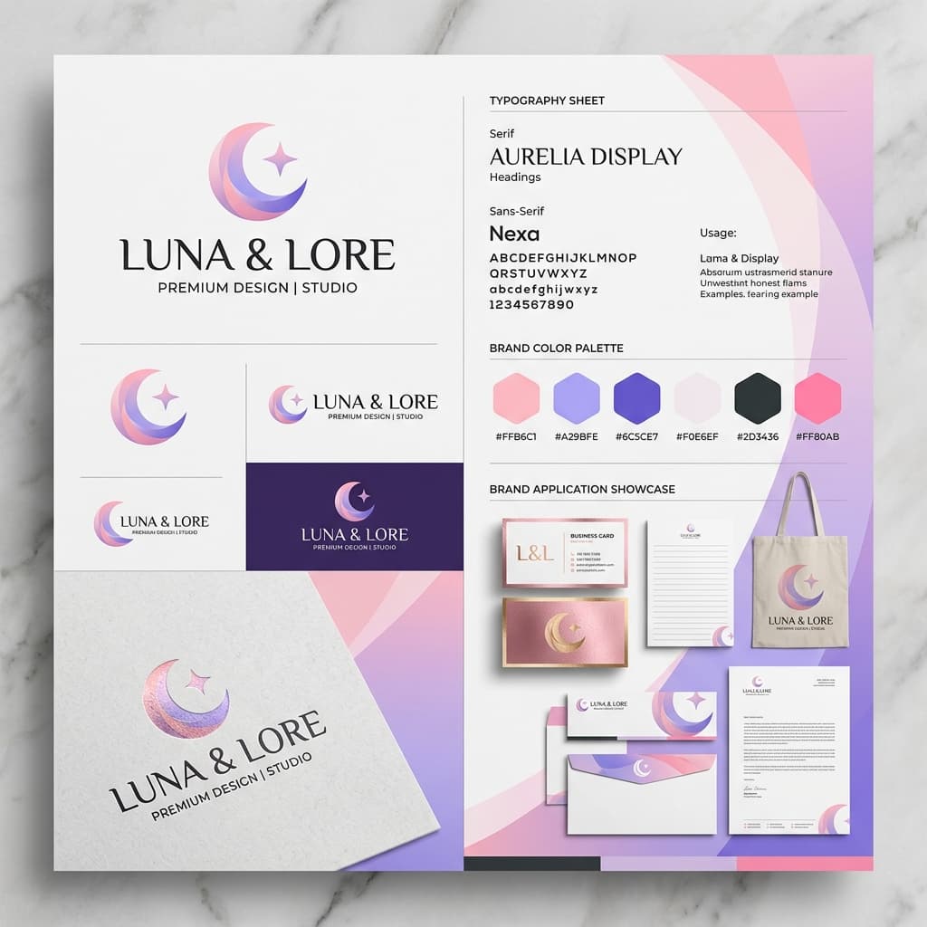Brand Identity — TechStartup